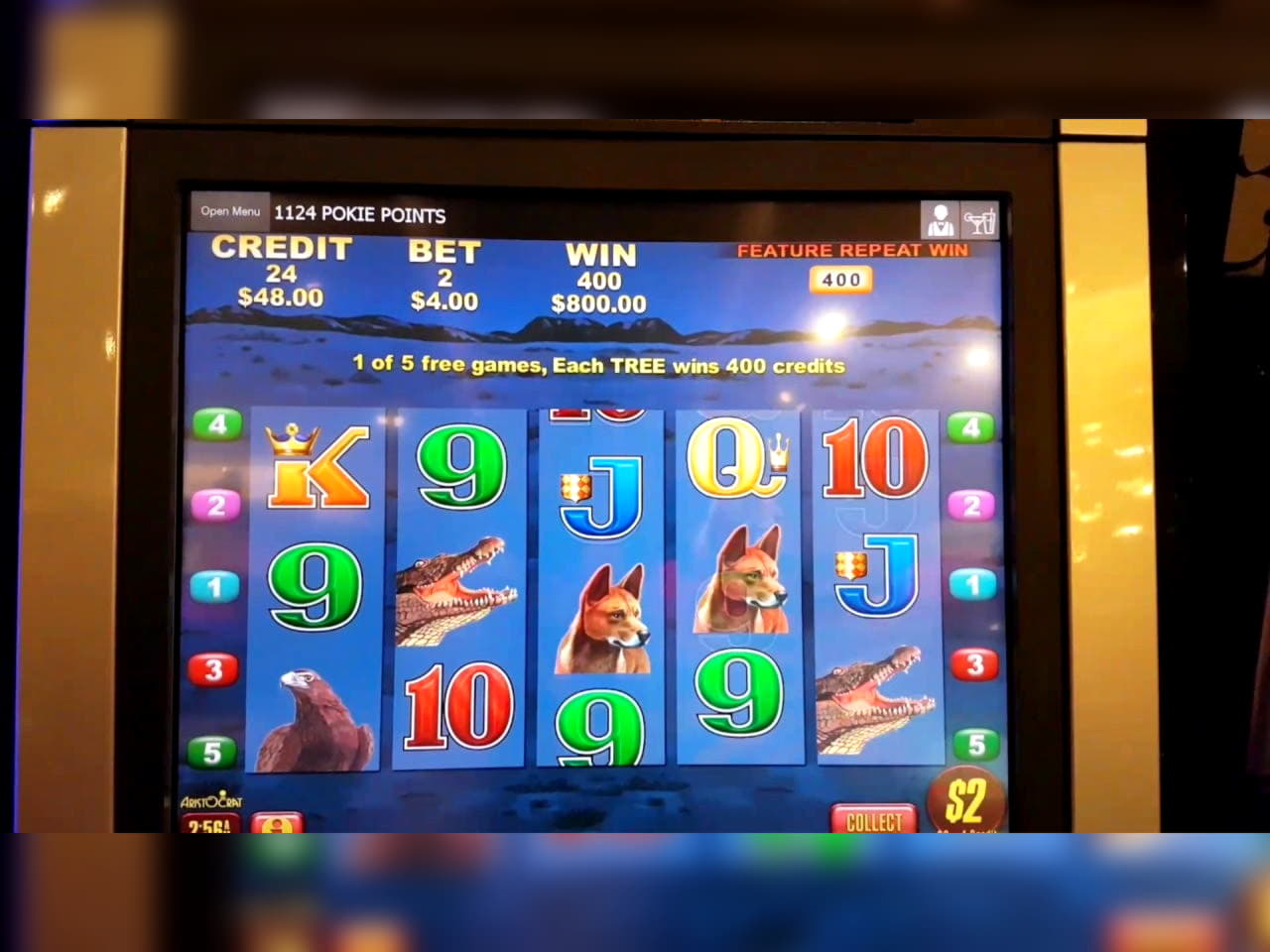 EURO 400 kasinobrikke hos Cashpoint Casino